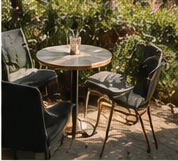 Outdoor café table
